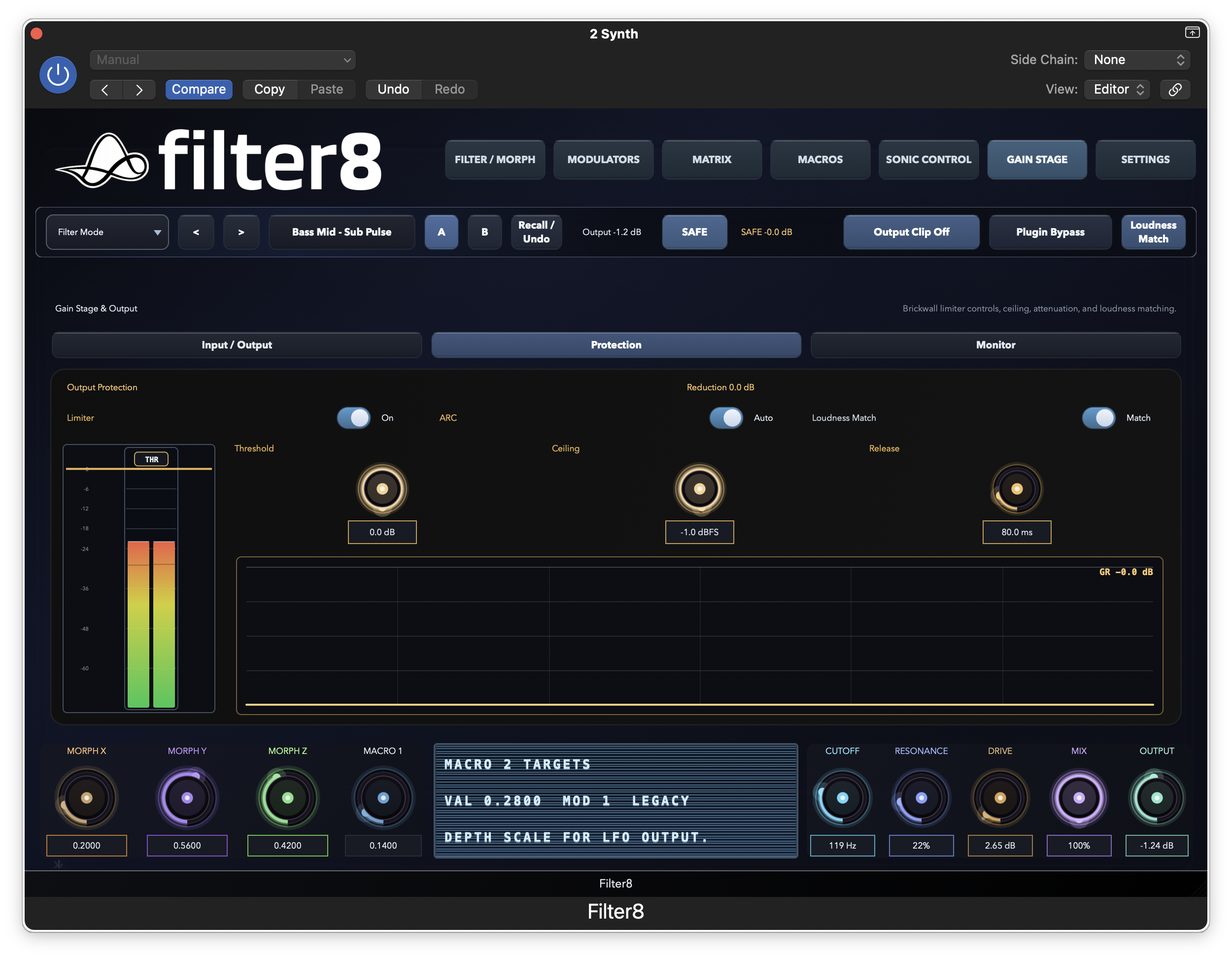 Filter8 protection page